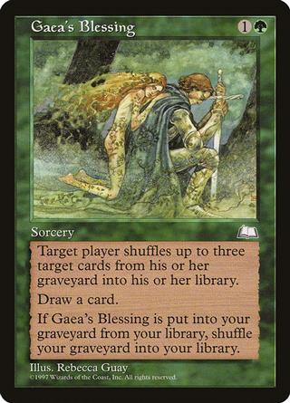 Gaea's Blessing (Weatherlight)